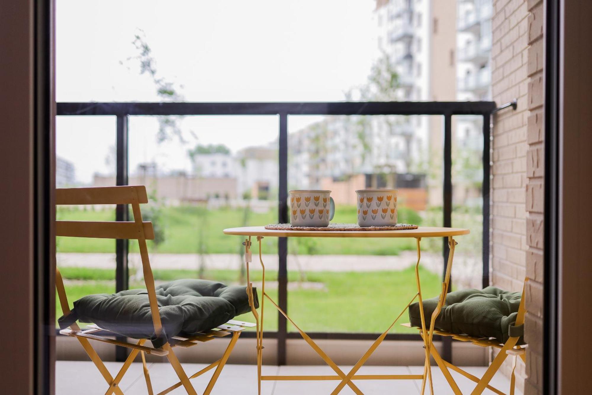 Glow Apartments, Apartamenty Nowa Letnica กดัญสก์ ภายนอก รูปภาพ