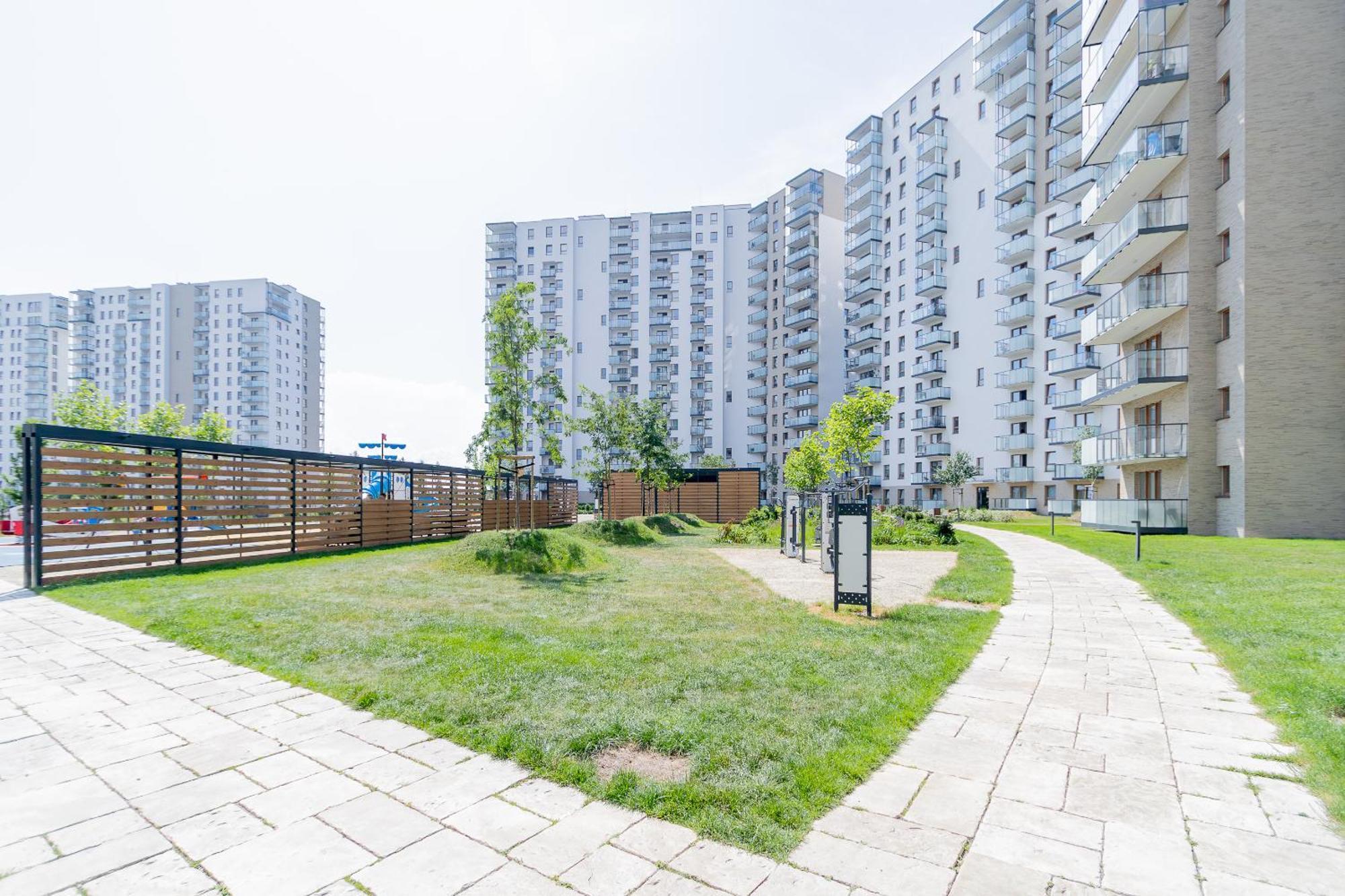 Glow Apartments, Apartamenty Nowa Letnica กดัญสก์ ภายนอก รูปภาพ
