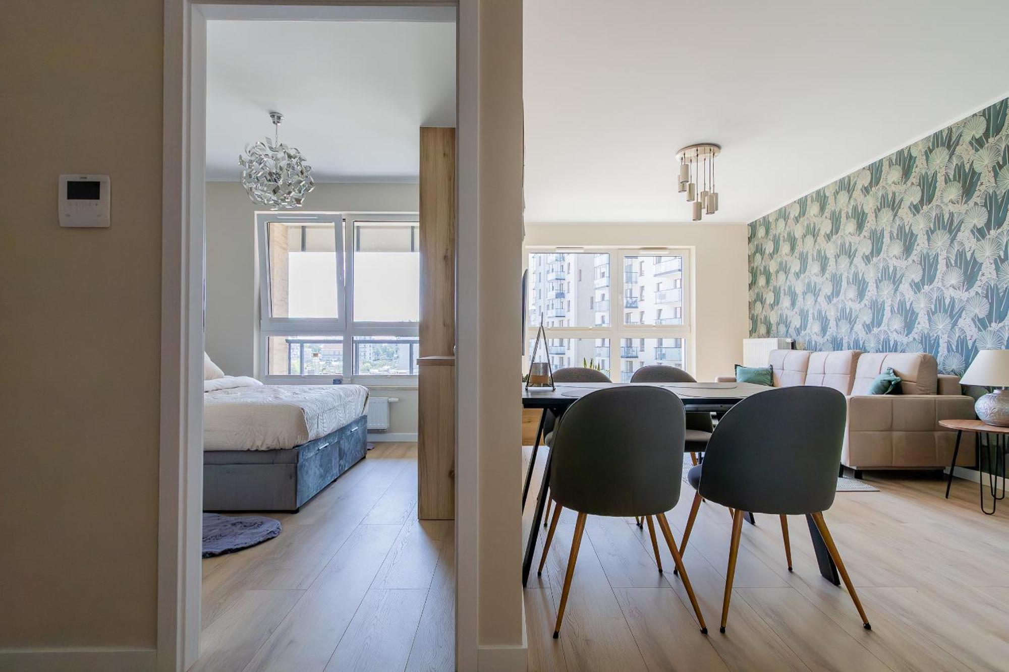 Glow Apartments, Apartamenty Nowa Letnica กดัญสก์ ภายนอก รูปภาพ