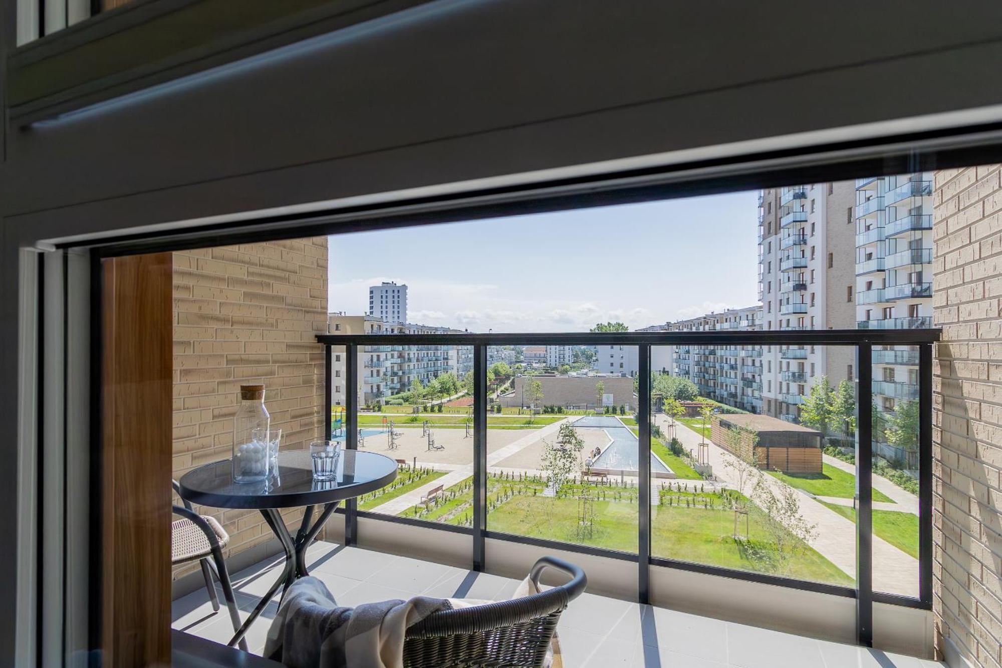 Glow Apartments, Apartamenty Nowa Letnica กดัญสก์ ภายนอก รูปภาพ
